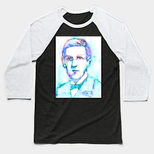 LOVECRAFT watercolor portrait .7 Baseball T-Shirt